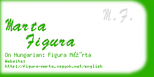 marta figura business card